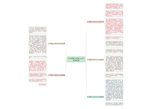 关于假期二年级作文300字推荐5篇