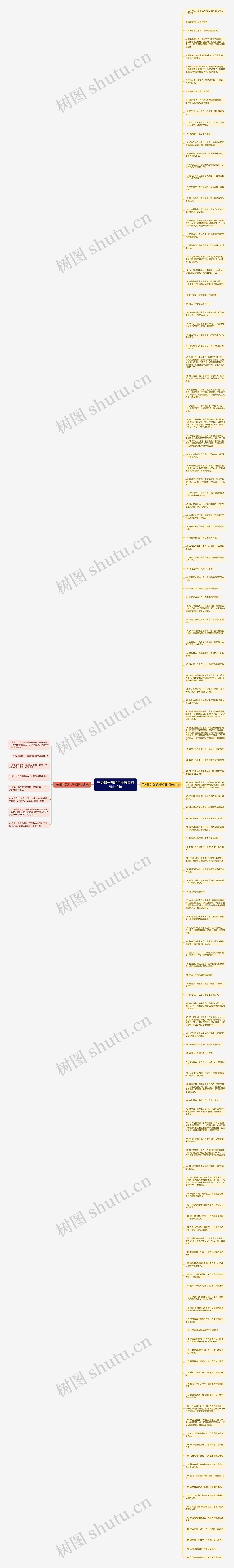 单身最幸福的句子短语精选142句思维导图