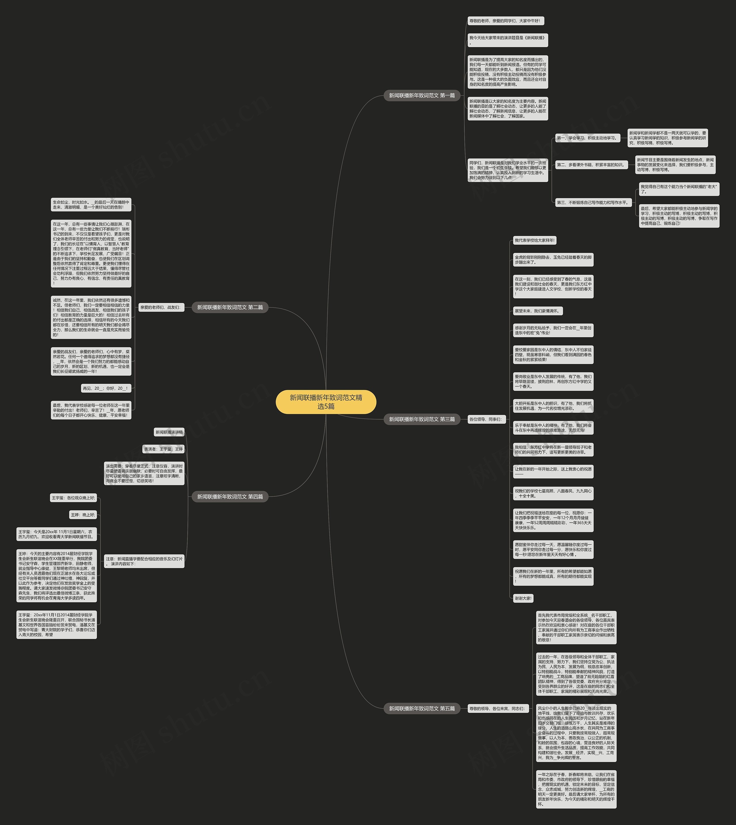 新闻联播新年致词范文精选5篇 新闻联播新年致词范文精选5篇