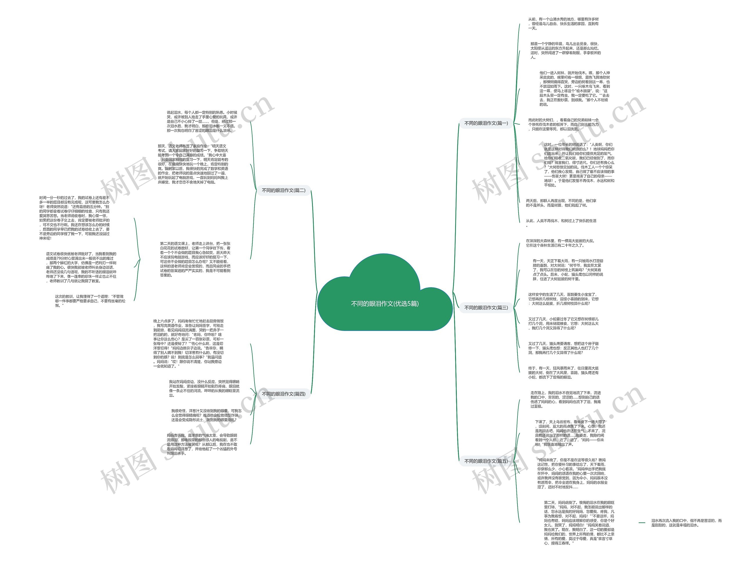 不同的眼泪作文(优选5篇) 不同的眼泪作文(优选5篇)