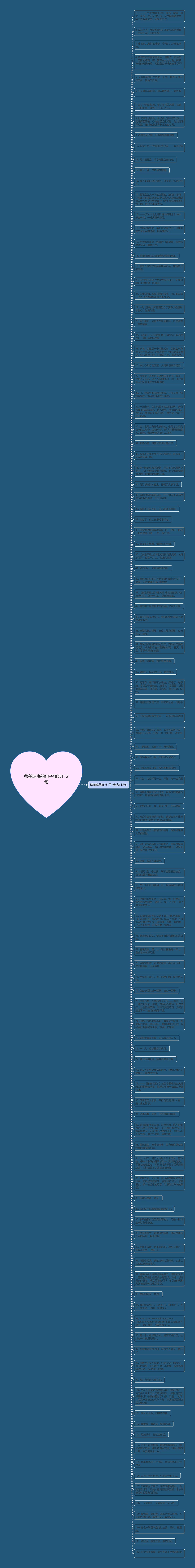 赞美珠海的句子精选112句思维导图