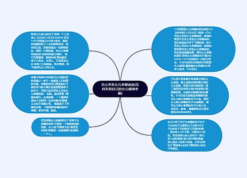 怎么夸奖女儿孝顺说说(怎样形容自己的女儿懂事孝顺)