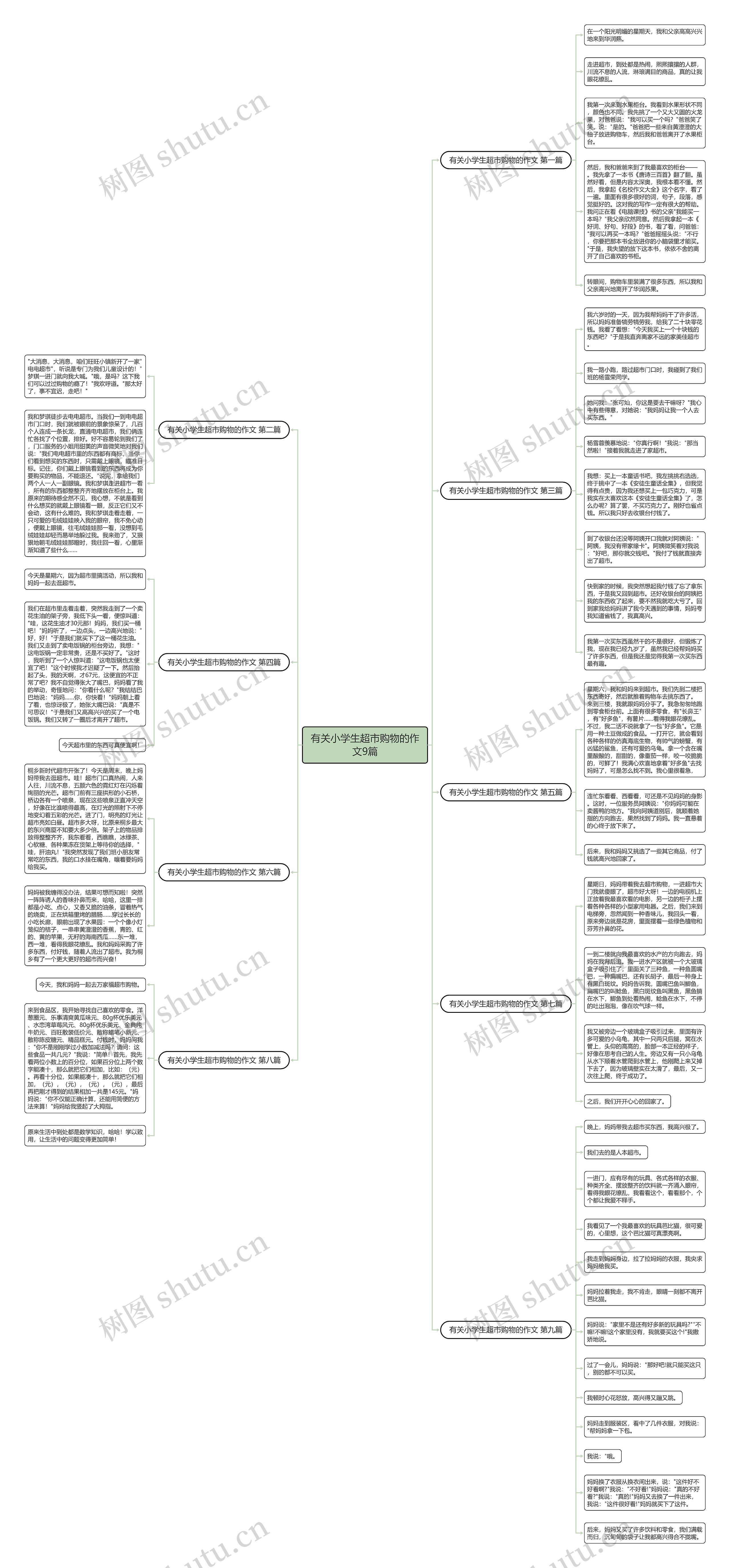 有关小学生超市购物的作文9篇