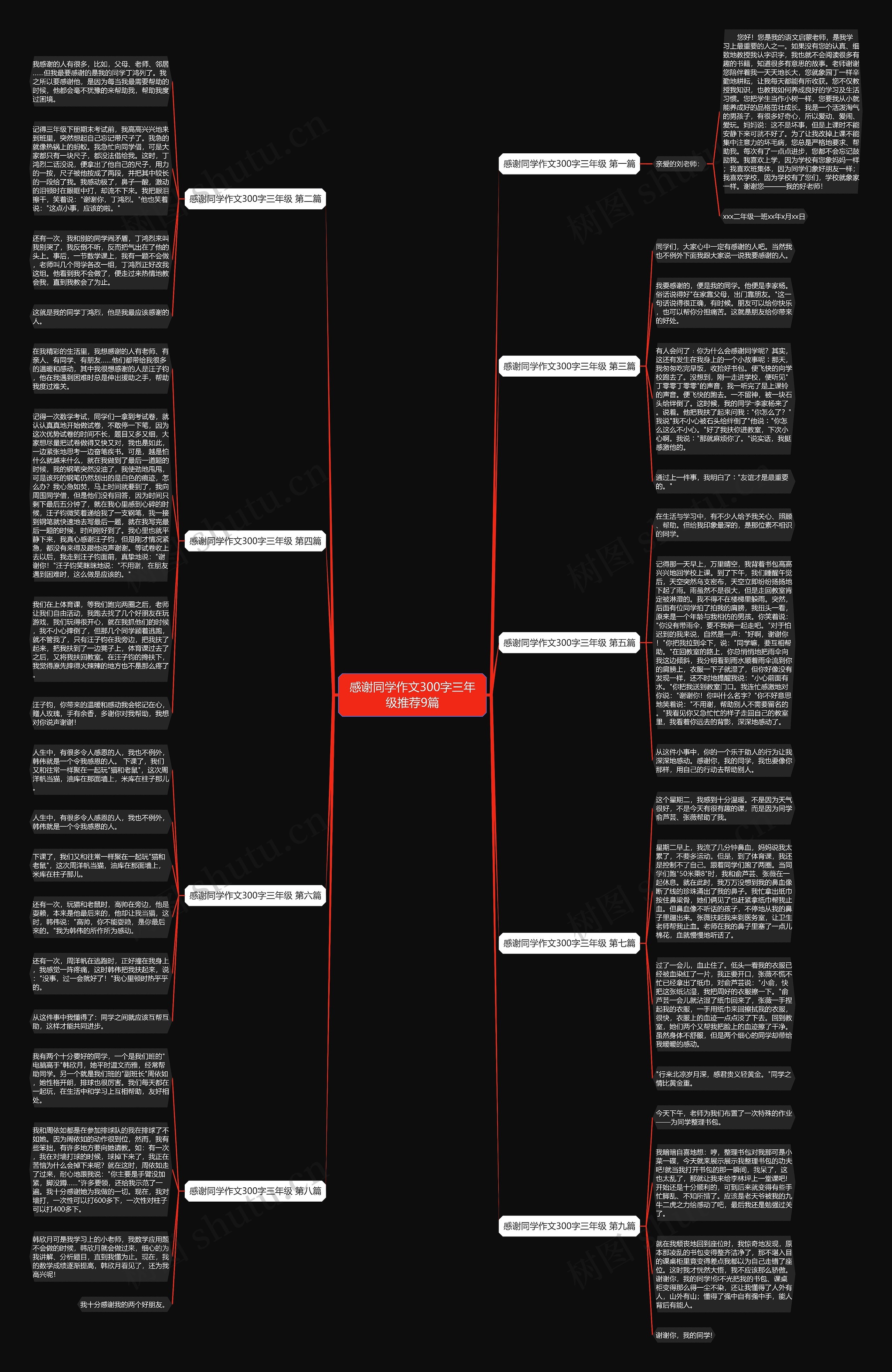 感谢同学作文300字三年级推荐9篇 感谢同学作文300字三年级推荐9篇