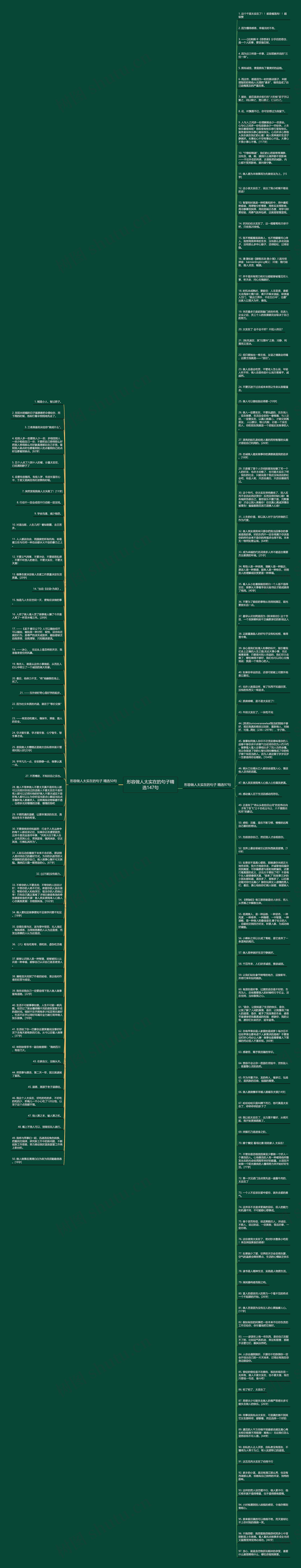 形容做人太实在的句子精选147句思维导图