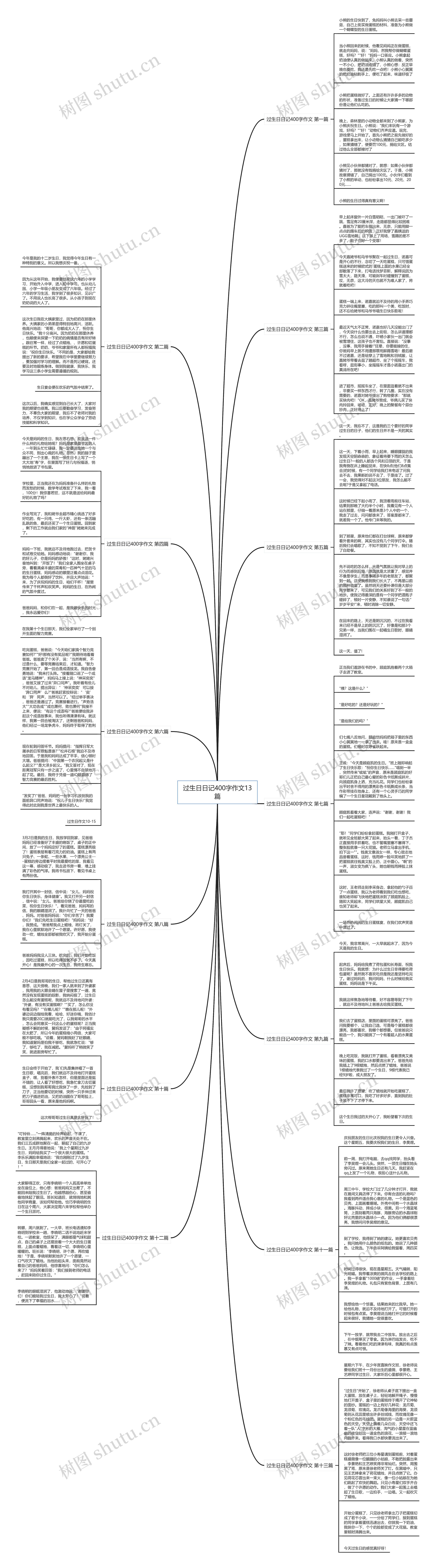 过生日日记400字作文13篇
