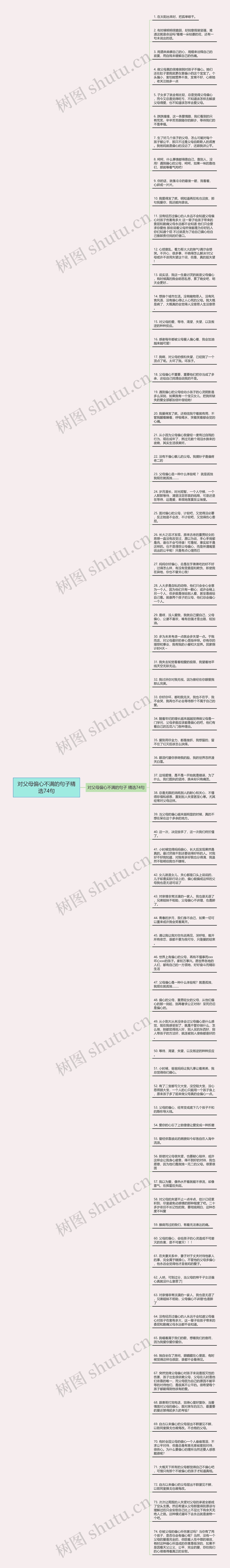 对父母偏心不满的句子精选74句