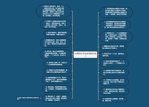 qq情侣分手说说(情侣分组)