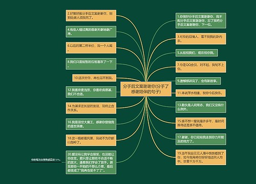 分手后文案谢谢你(分手了感谢陪伴的句子)