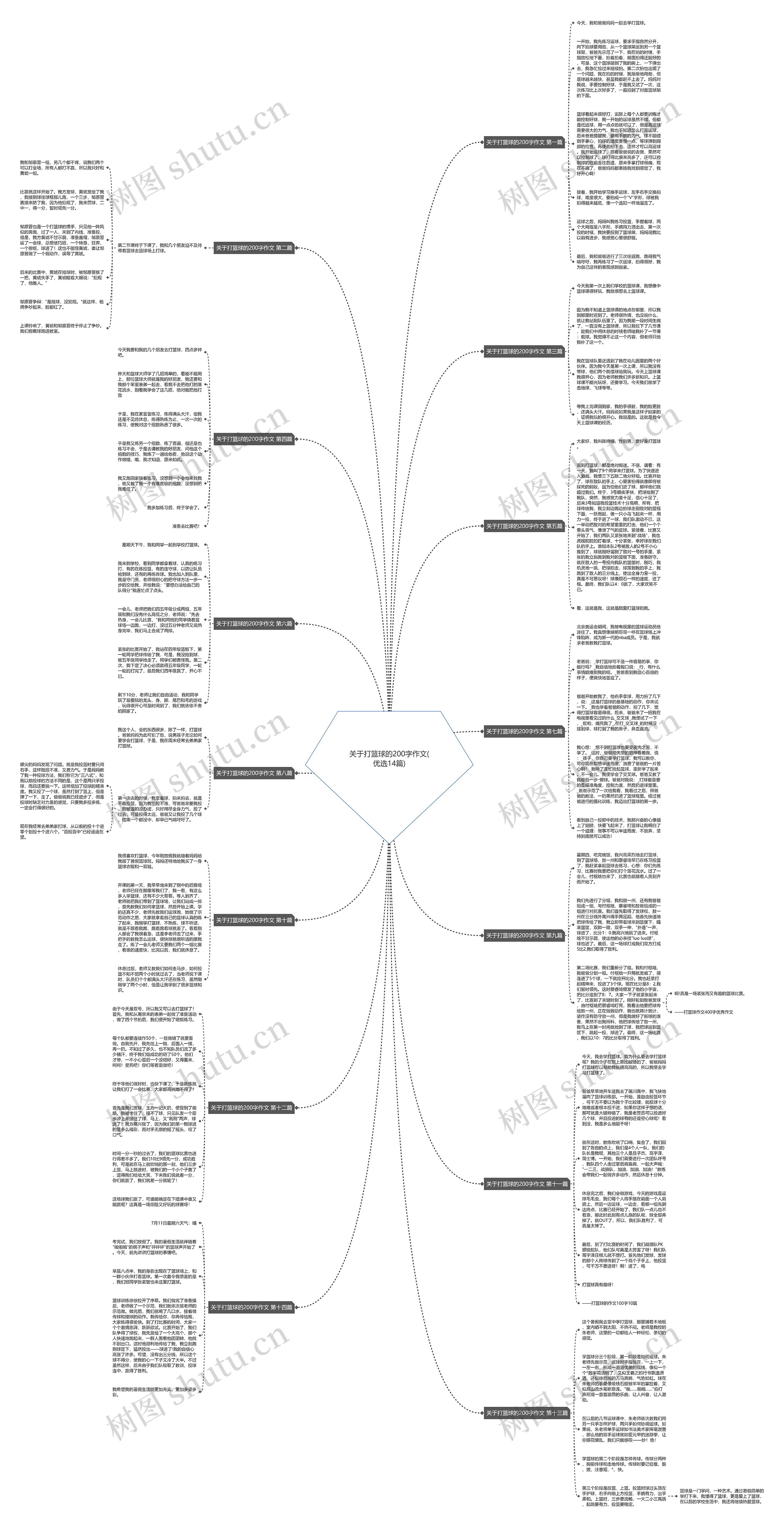 关于打篮球的200字作文(优选14篇)