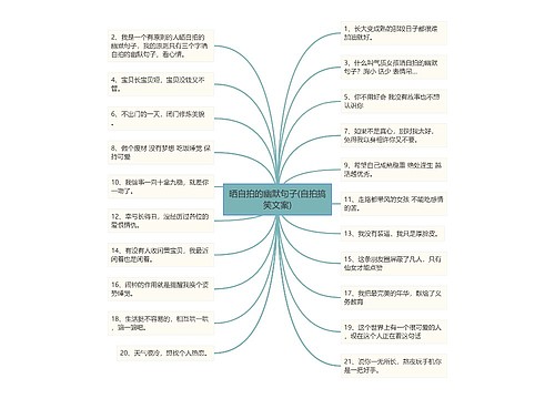 晒自拍的幽默句子(自拍搞笑文案)