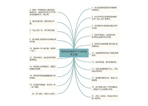 晒自拍的幽默句子(自拍搞笑文案)