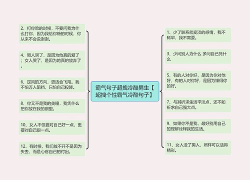 霸气句子超拽冷酷男生【超拽个性霸气冷酷句子】