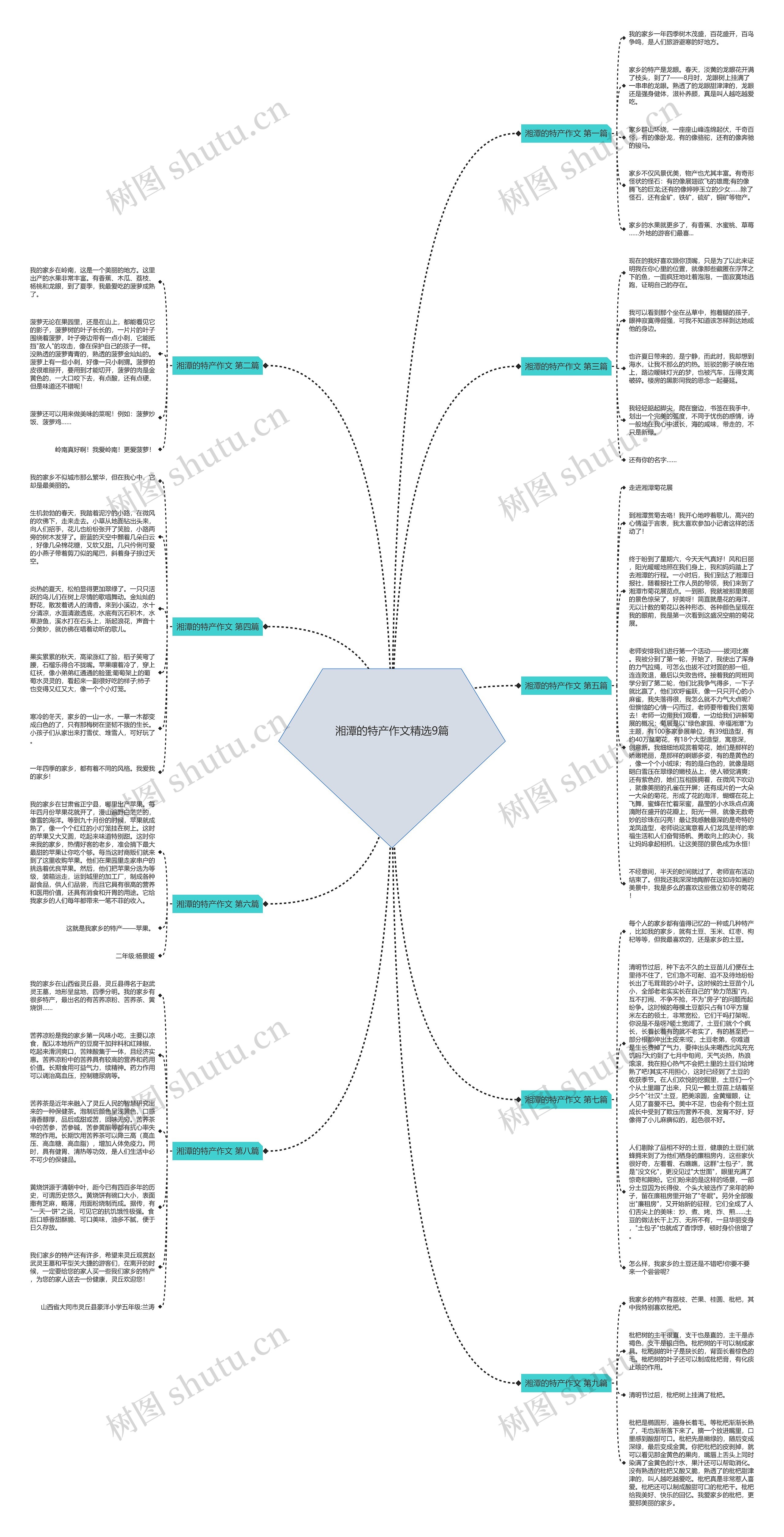 湘潭的特产作文精选9篇 湘潭的特产作文精选9篇