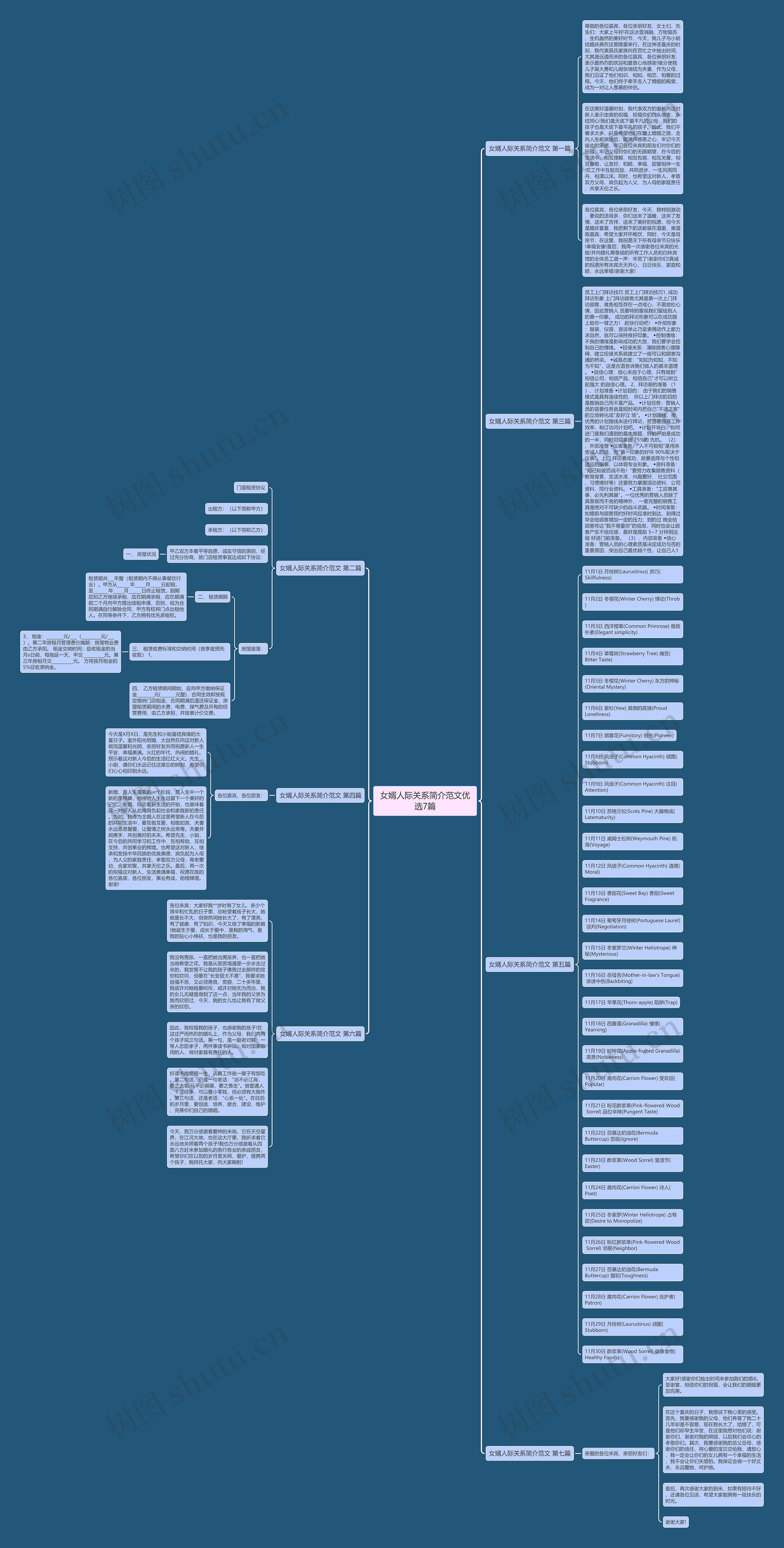 女婿人际关系简介范文优选7篇思维导图