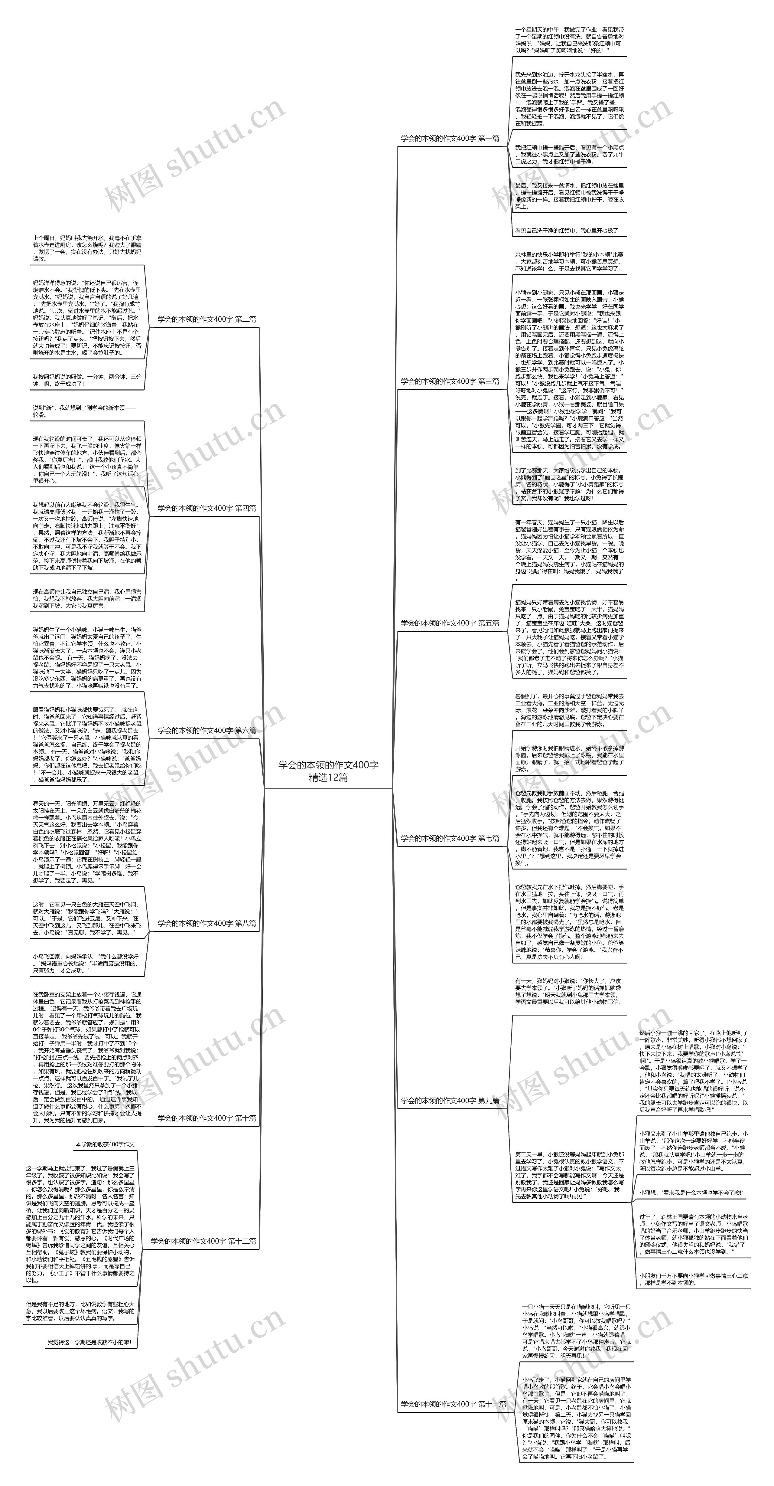 学会的本领的作文400字精选12篇