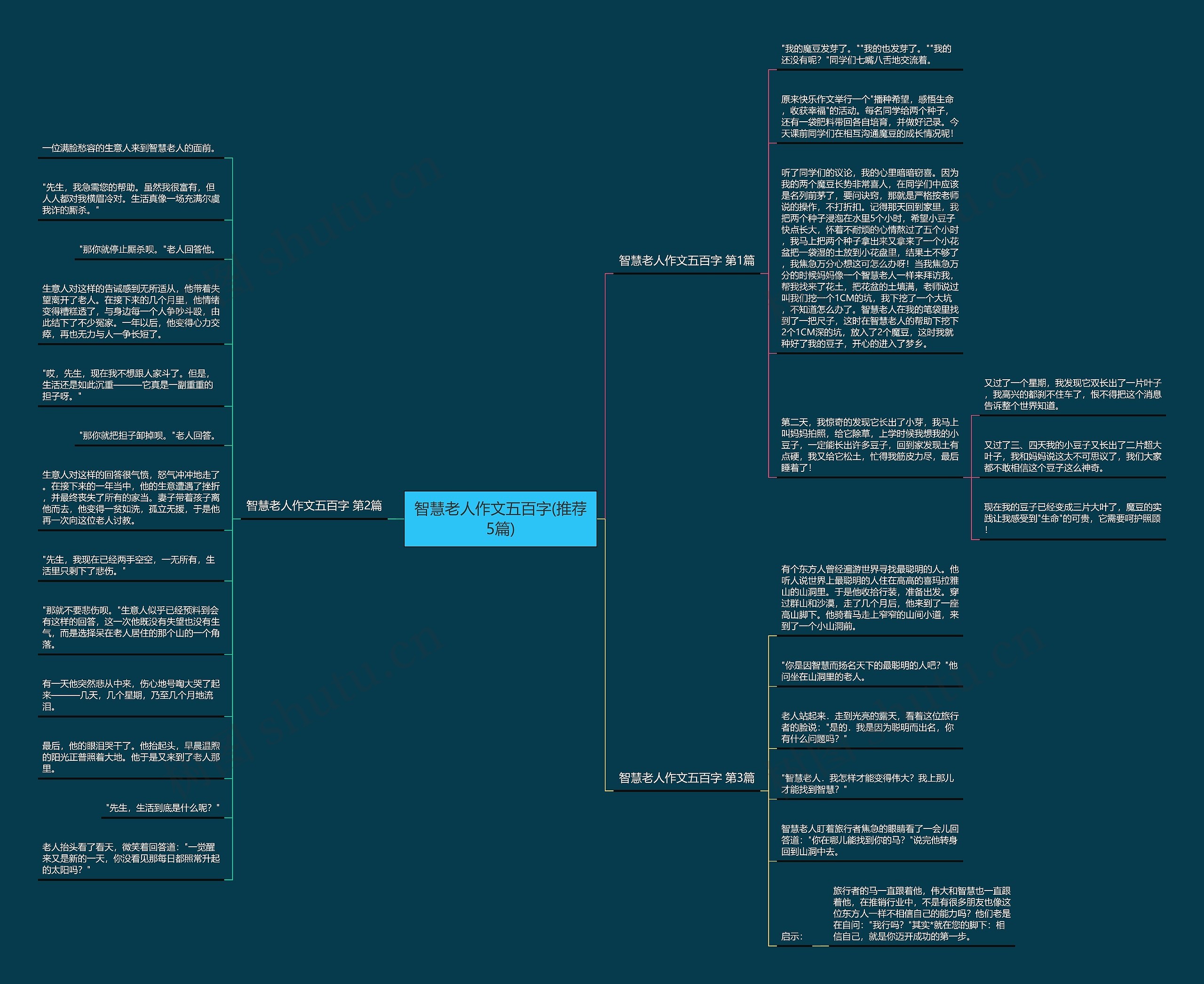 智慧老人作文五百字(推荐5篇)