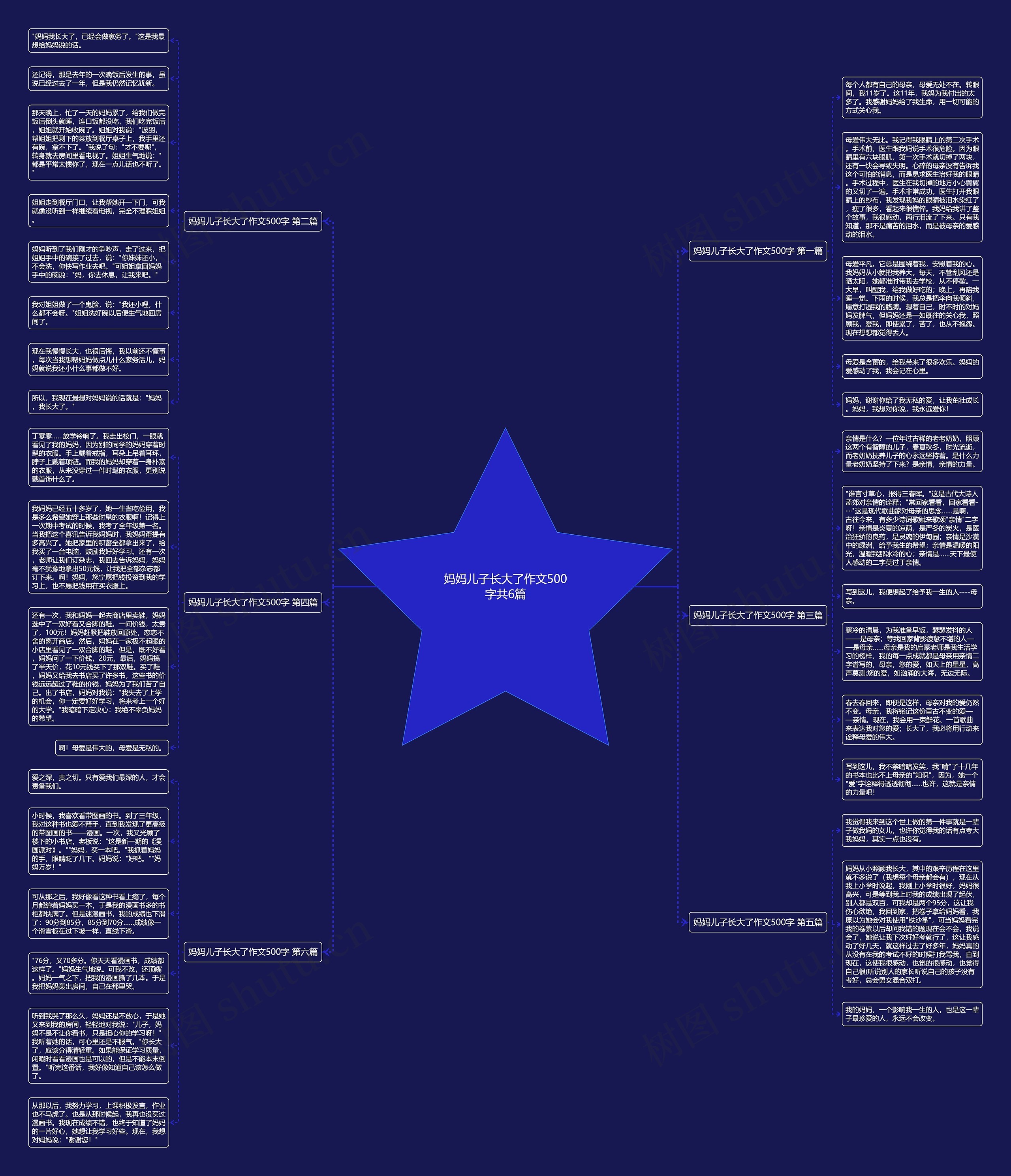 妈妈儿子长大了作文500字共6篇 妈妈儿子长大了作文500字共6篇