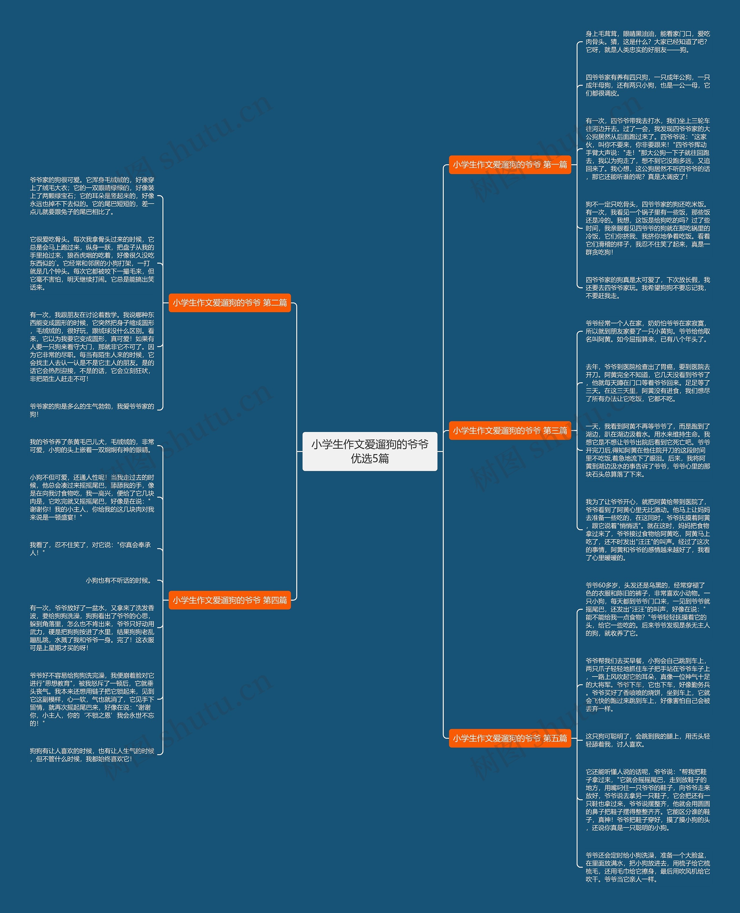 小学生作文爱遛狗的爷爷优选5篇 小学生作文爱遛狗的爷爷优选5篇