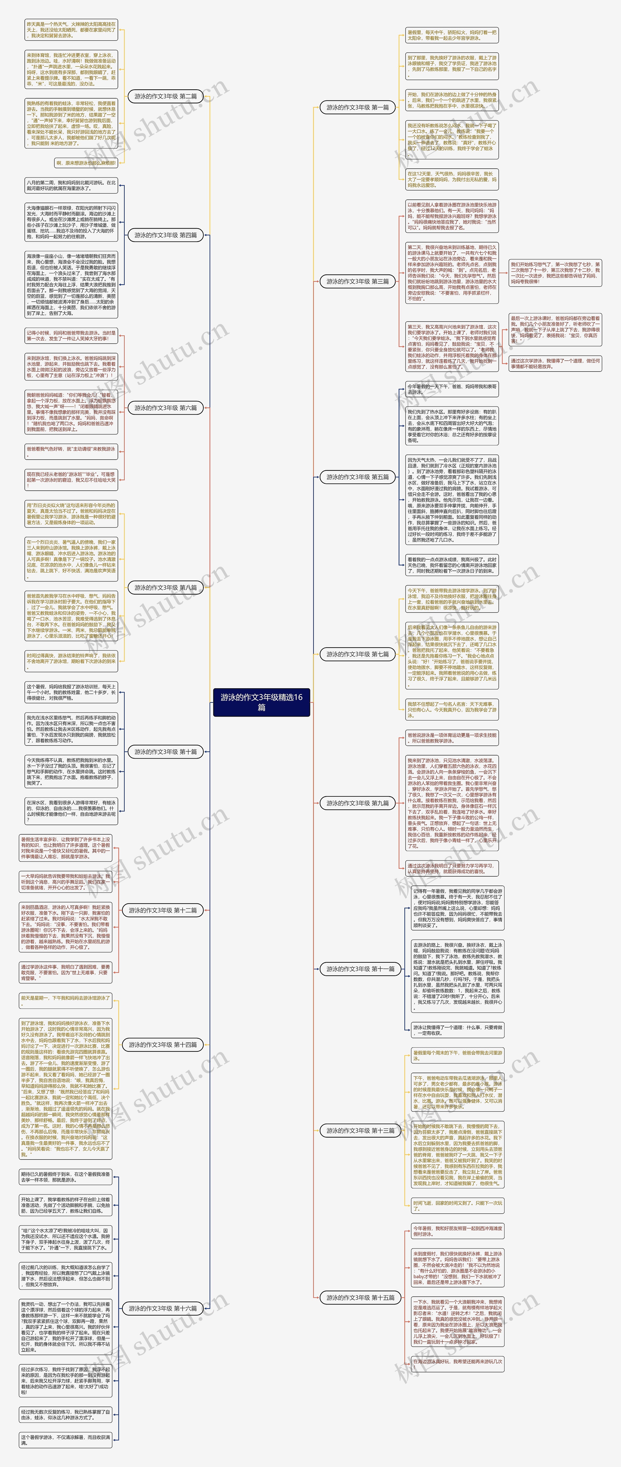 游泳的作文3年级精选16篇 游泳的作文3年级精选16篇