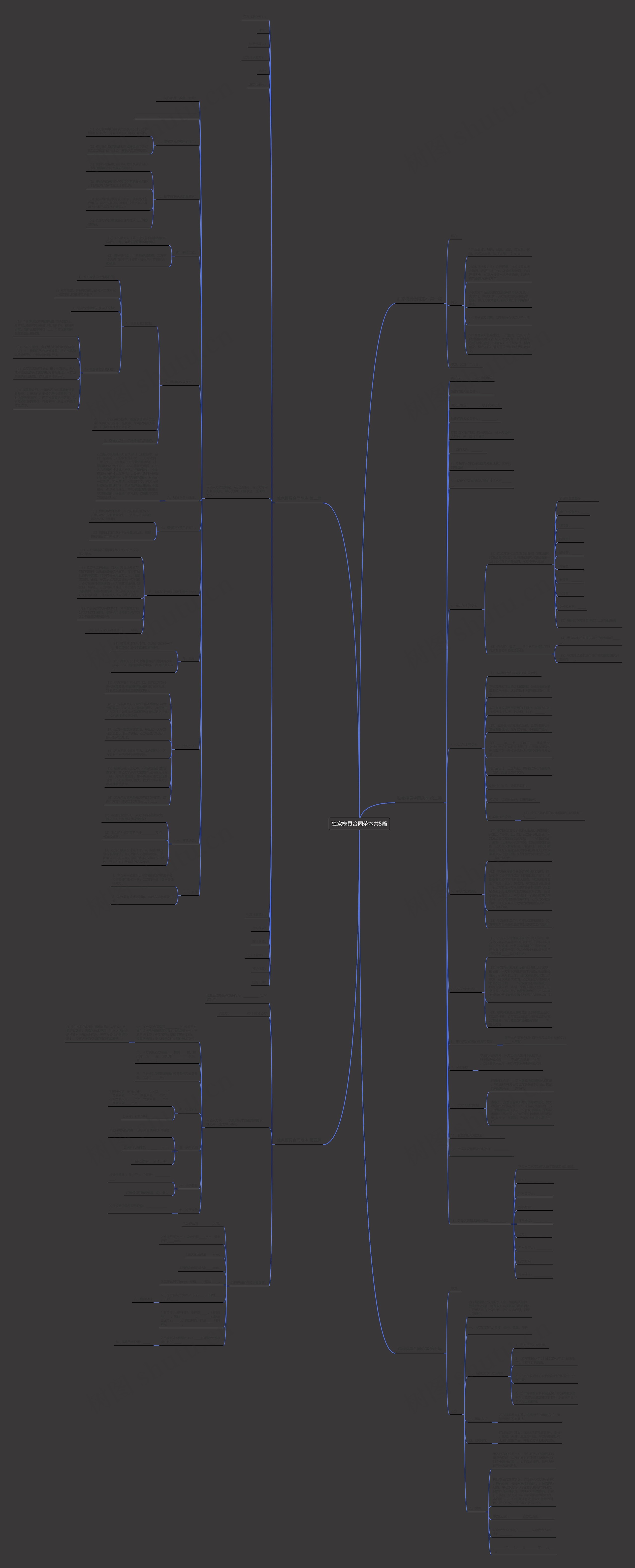 独家模具合同范本共5篇 独家模具合同范本共5篇