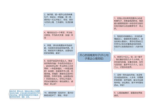 开心的话唯美句子(开心句子表达心情简短)