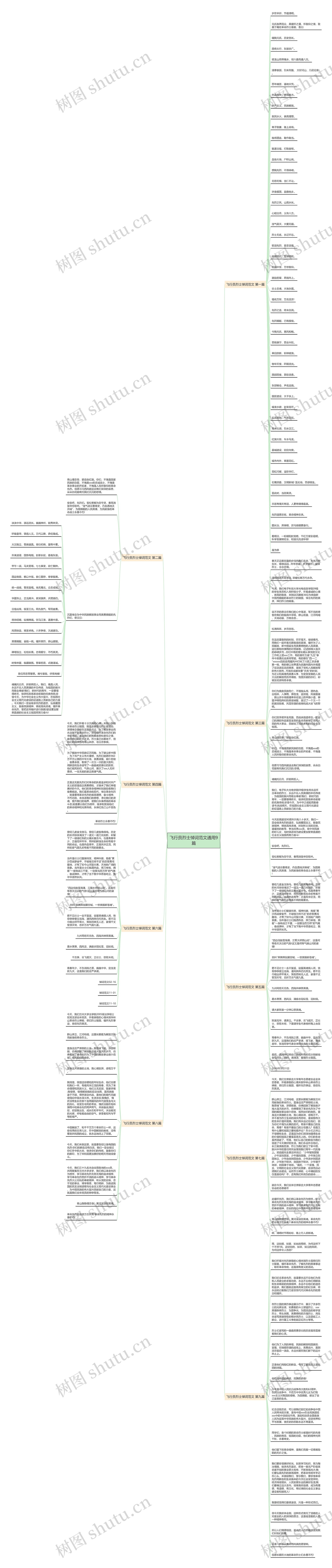 飞行员烈士悼词范文通用9篇思维导图
