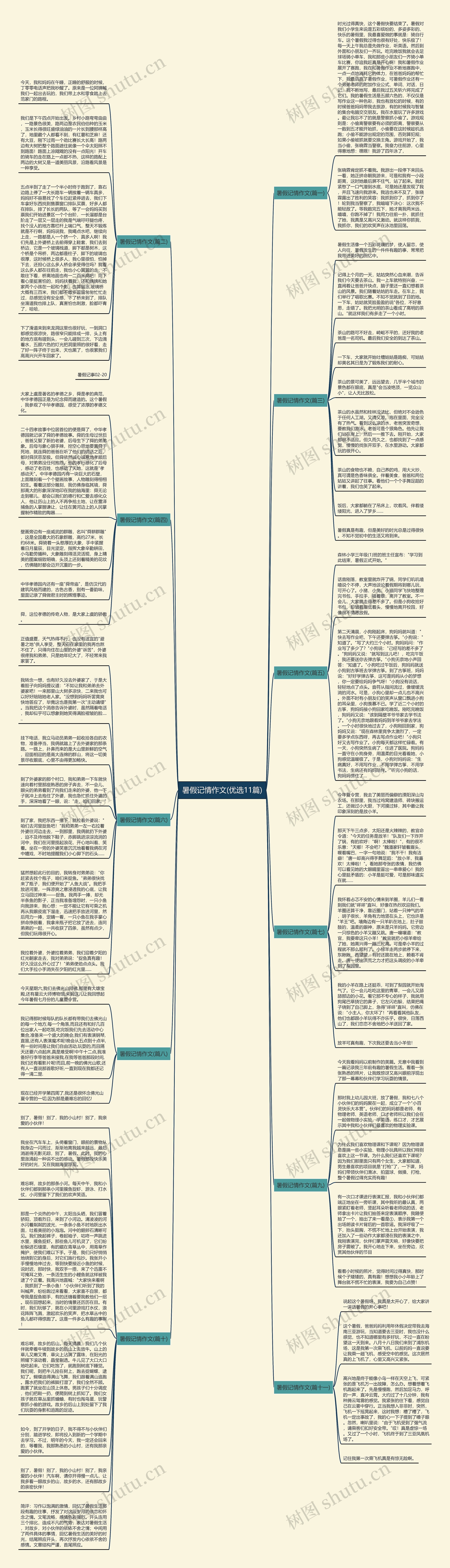 暑假记情作文(优选11篇) 暑假记情作文(优选11篇)