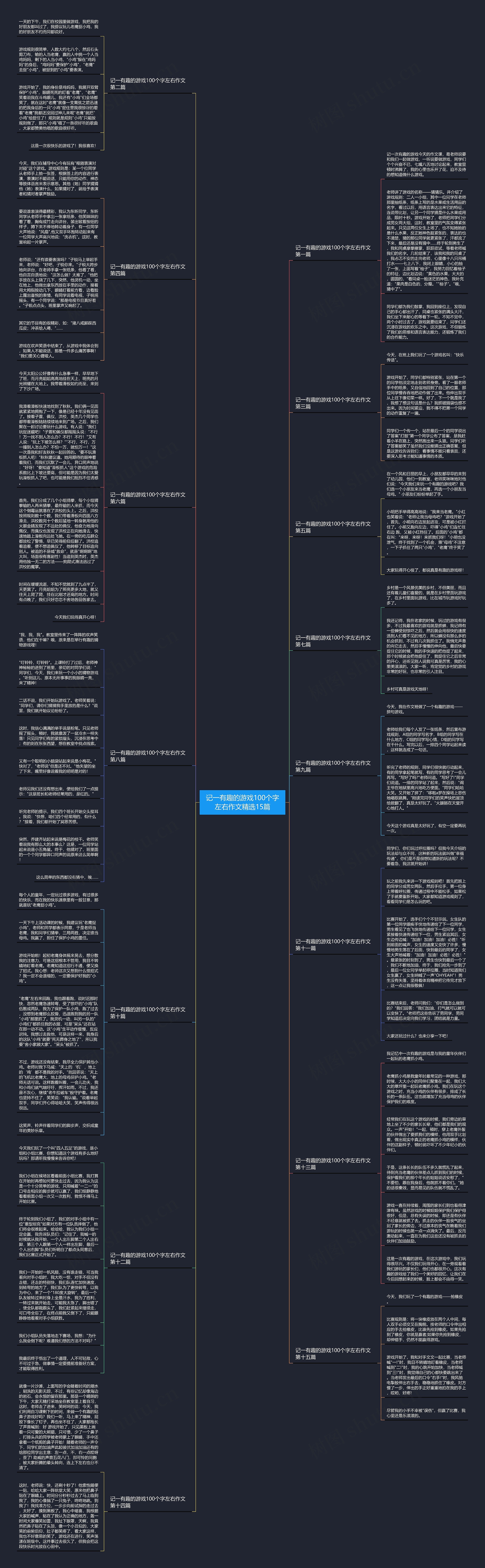 记一有趣的游戏100个字左右作文精选15篇 记一有趣的游戏100个字左右作文精选15篇