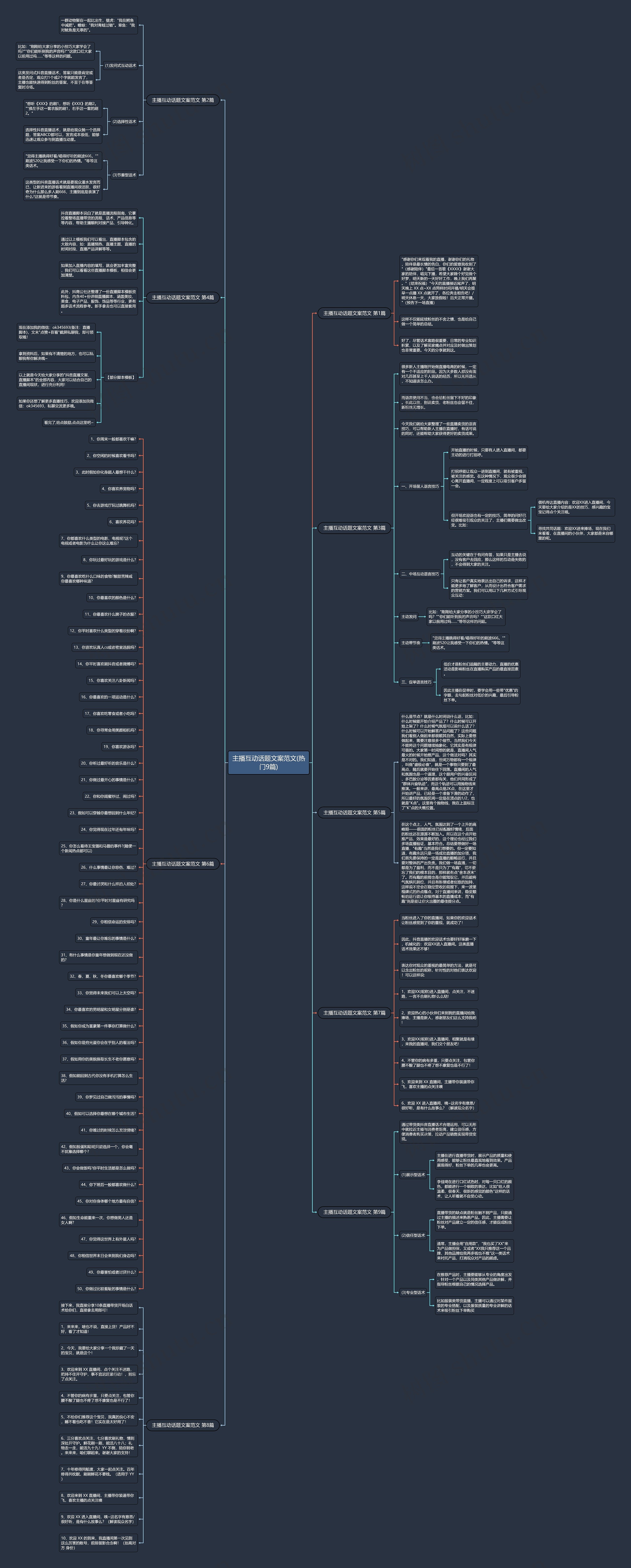 主播互动话题文案范文(热门9篇) 主播互动话题文案范文(热门9篇)