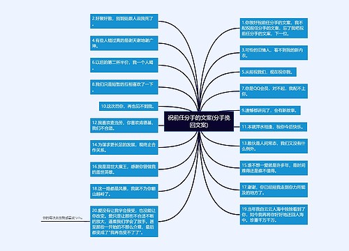 祝前任分手的文案(分手挽回文案)