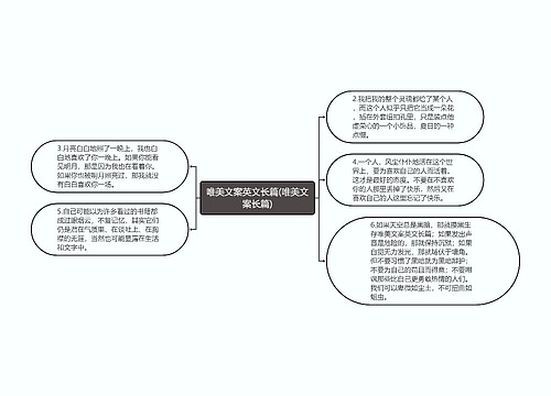 唯美文案英文长篇(唯美文案长篇)