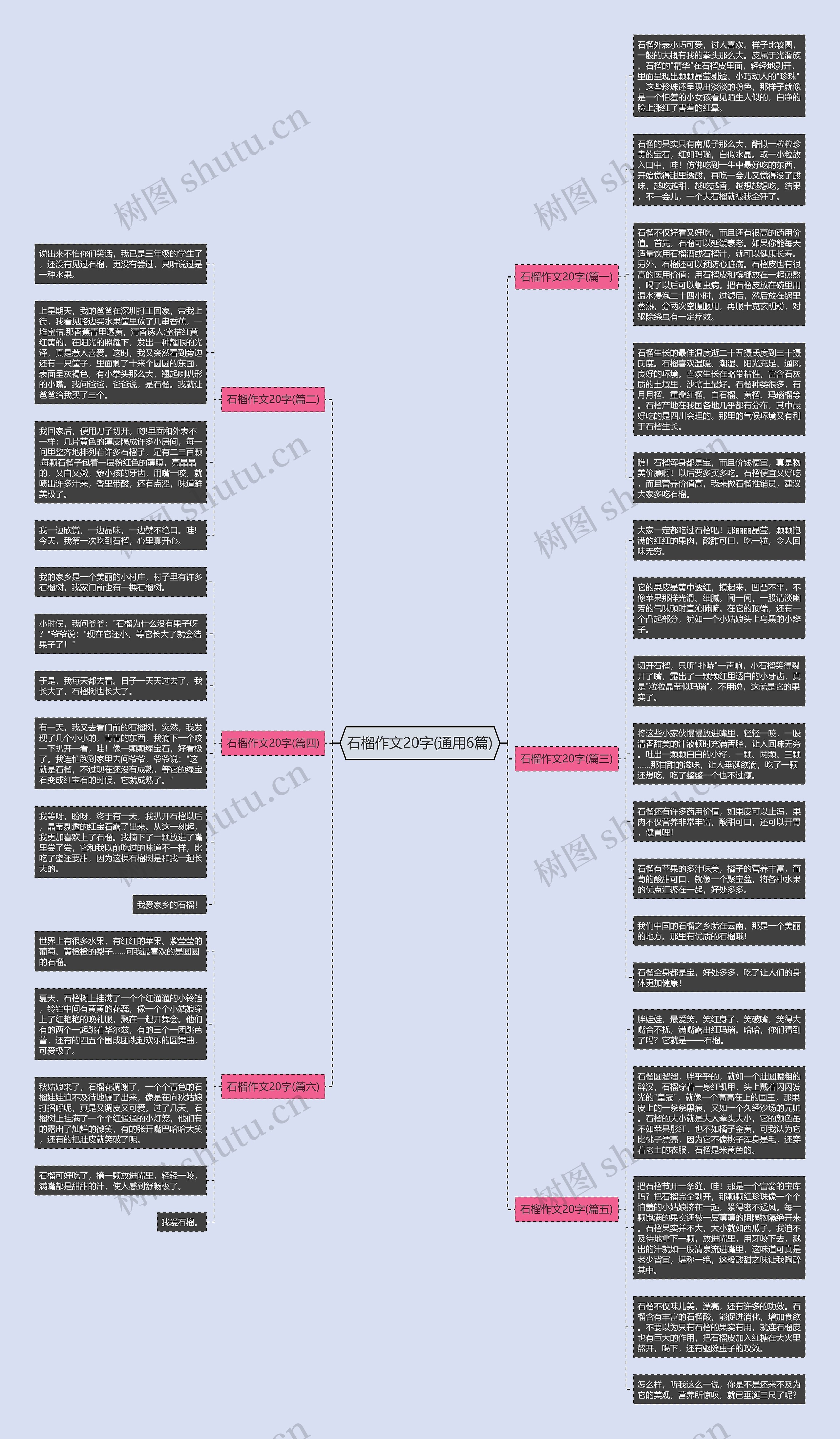石榴作文20字(通用6篇) 石榴作文20字(通用6篇)