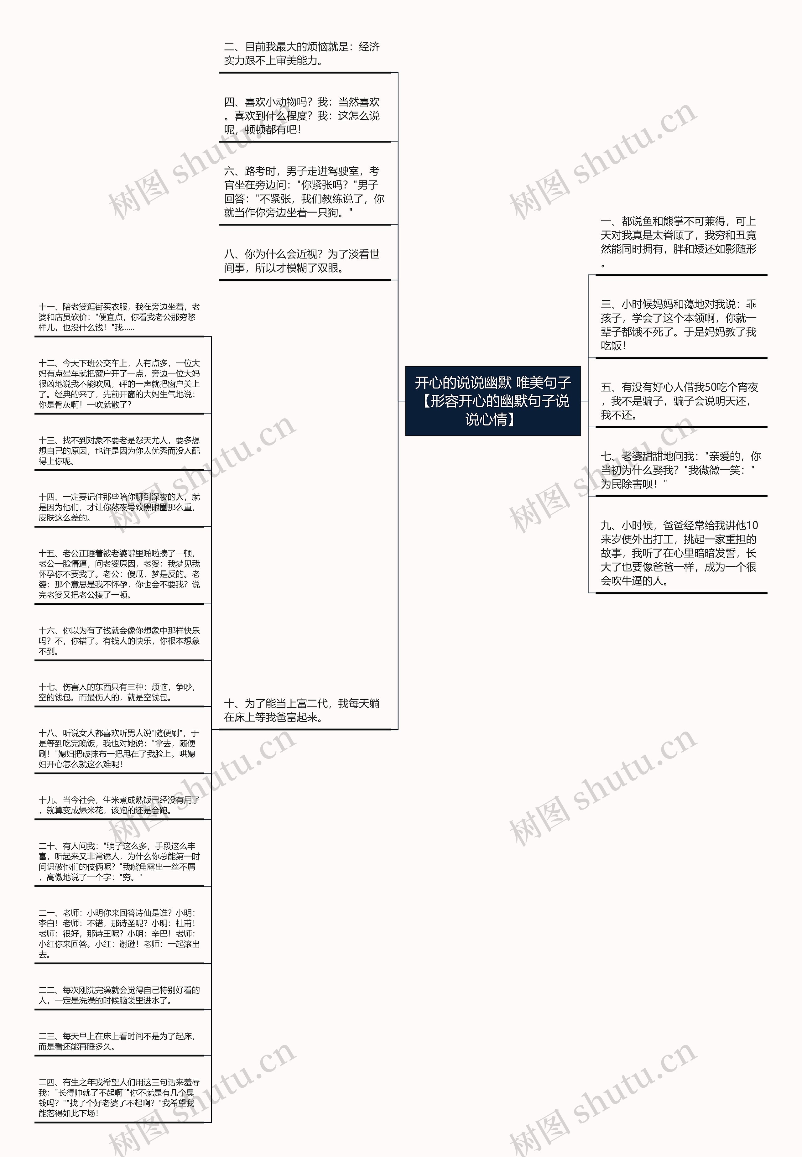 开心的说说幽默 唯美句子【形容开心的幽默句子说说心情】