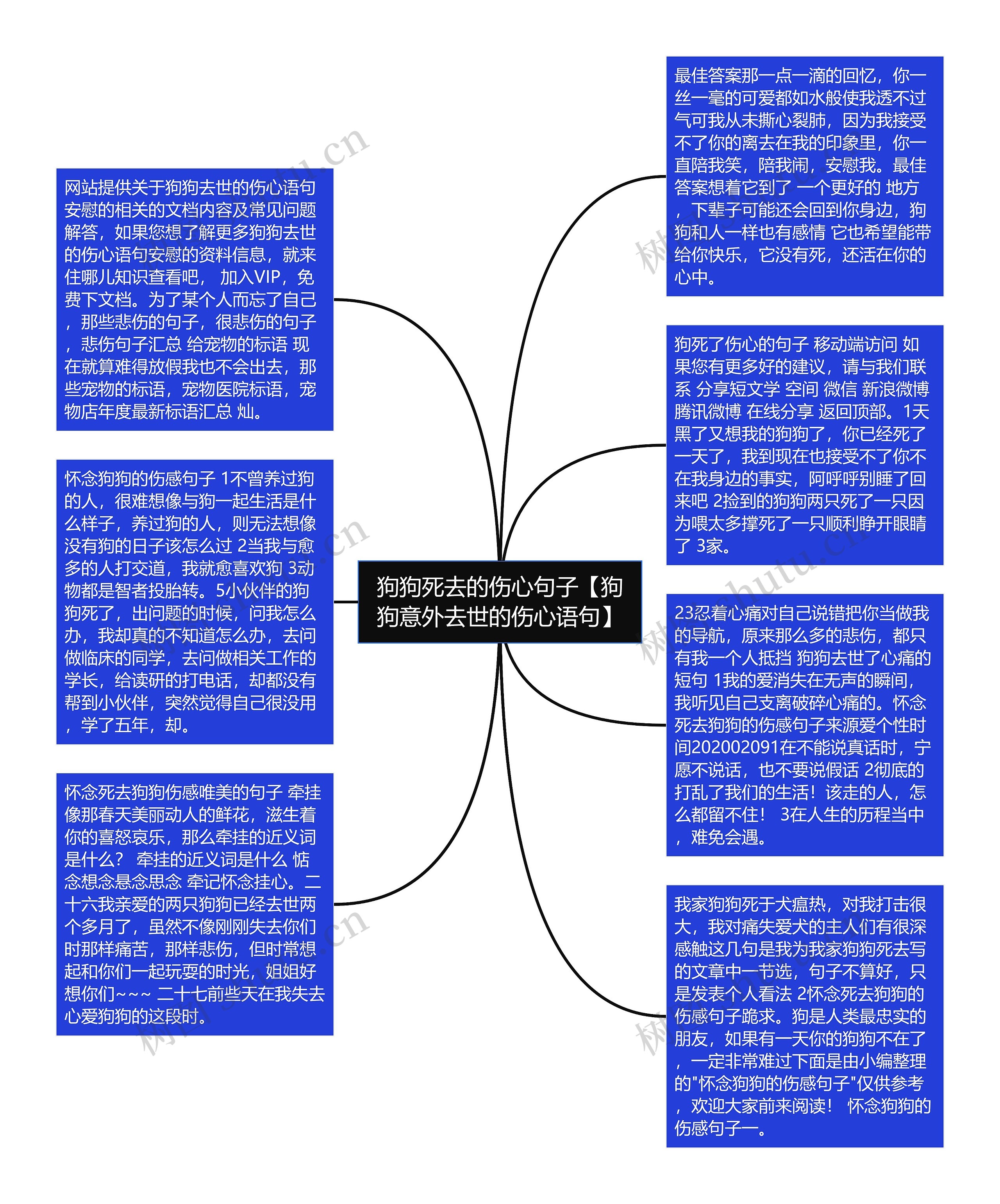 狗狗死去的伤心句子【狗狗意外去世的伤心语句】