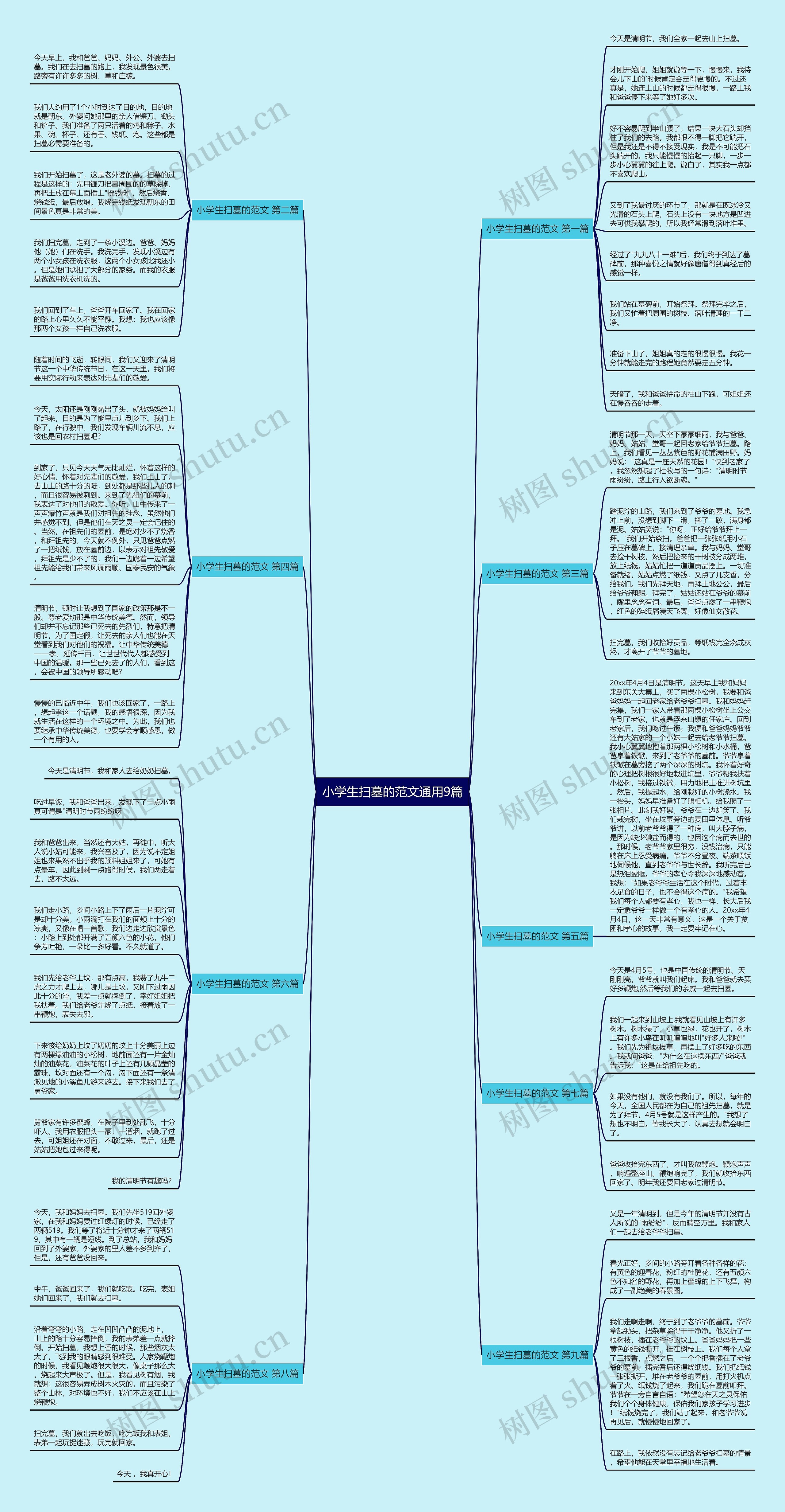 小学生扫墓的范文通用9篇 小学生扫墓的范文通用9篇