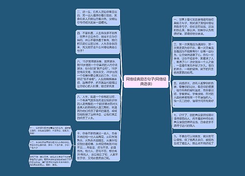 网络经典励志句子(网络经典语录)