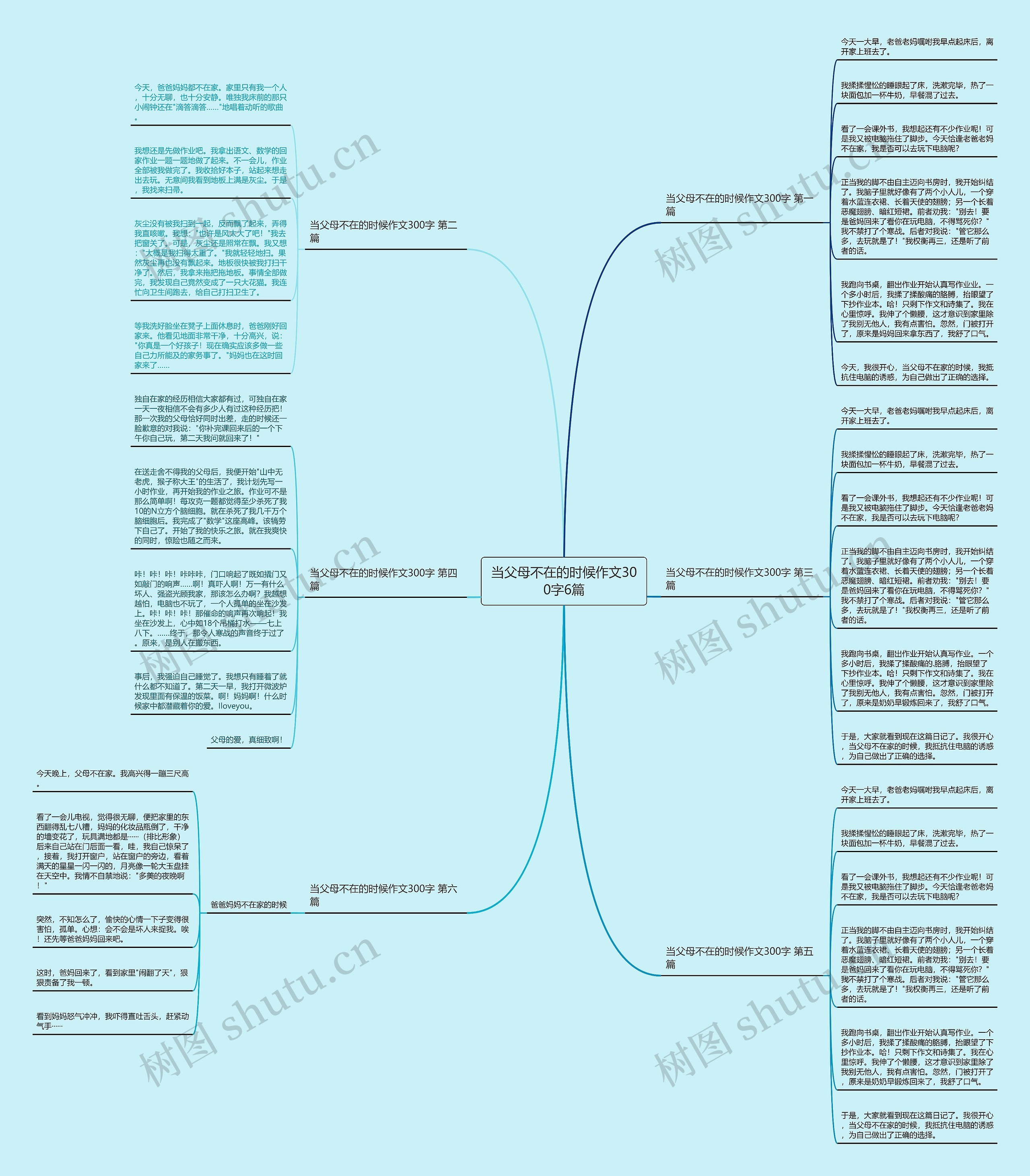 当父母不在的时候作文300字6篇 当父母不在的时候作文300字6篇