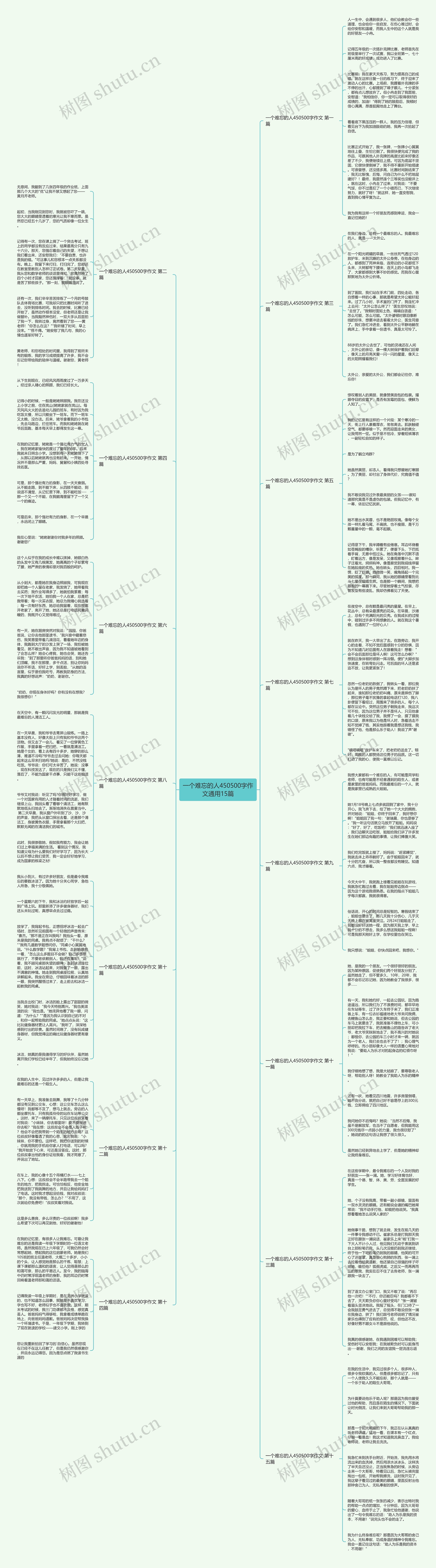 一个难忘的人450500字作文通用15篇 一个难忘的人450500字作文通用15篇