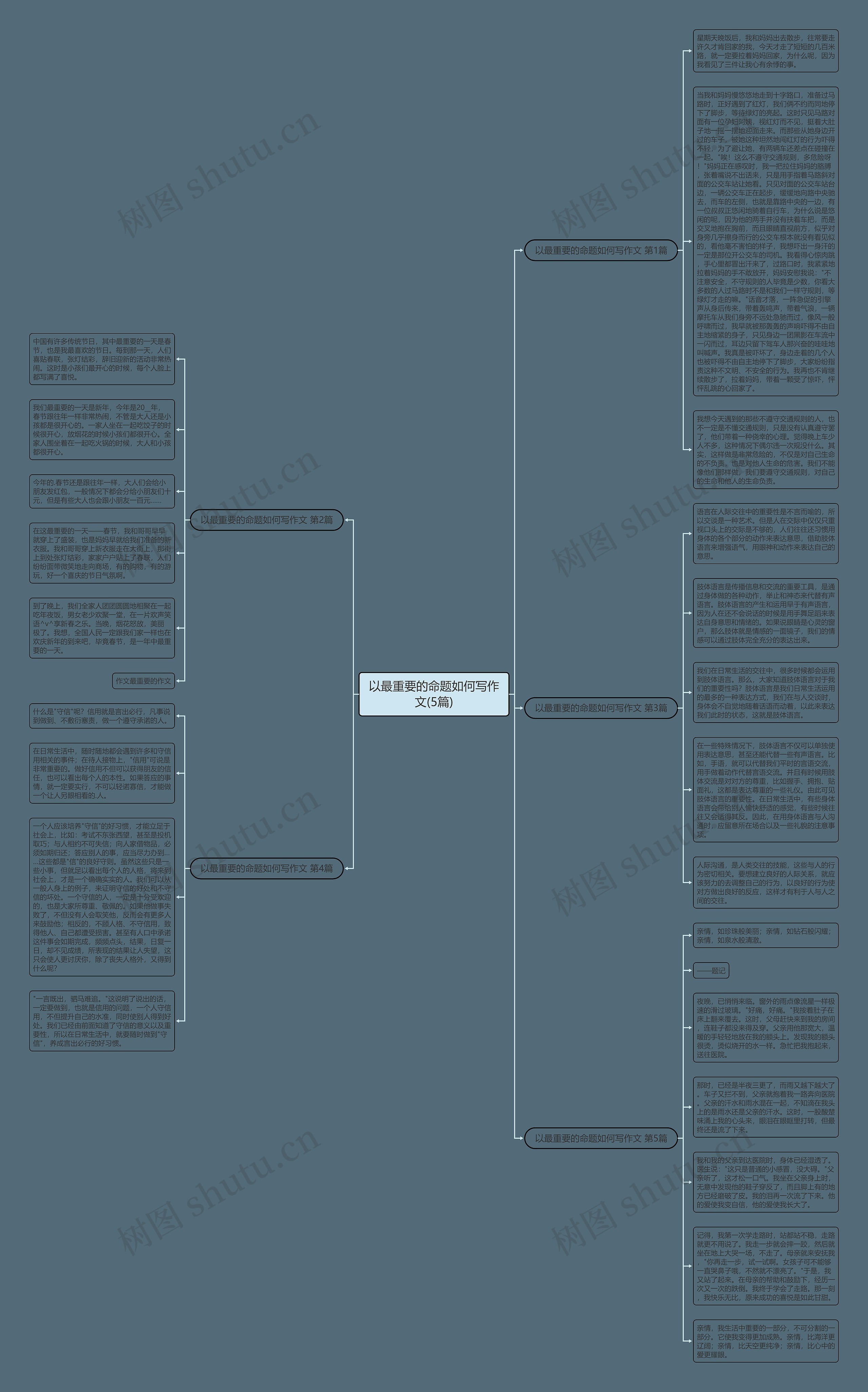 以最重要的命题如何写作文(5篇)