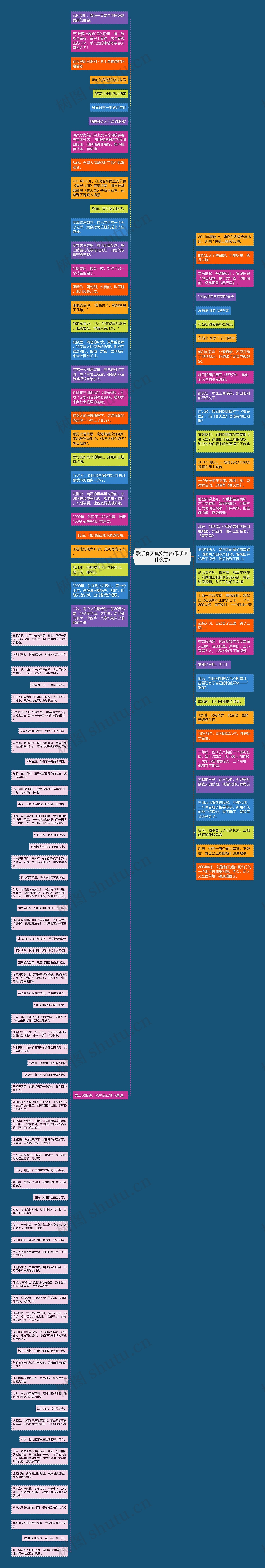 歌手春天真实姓名(歌手叫什么春)思维导图