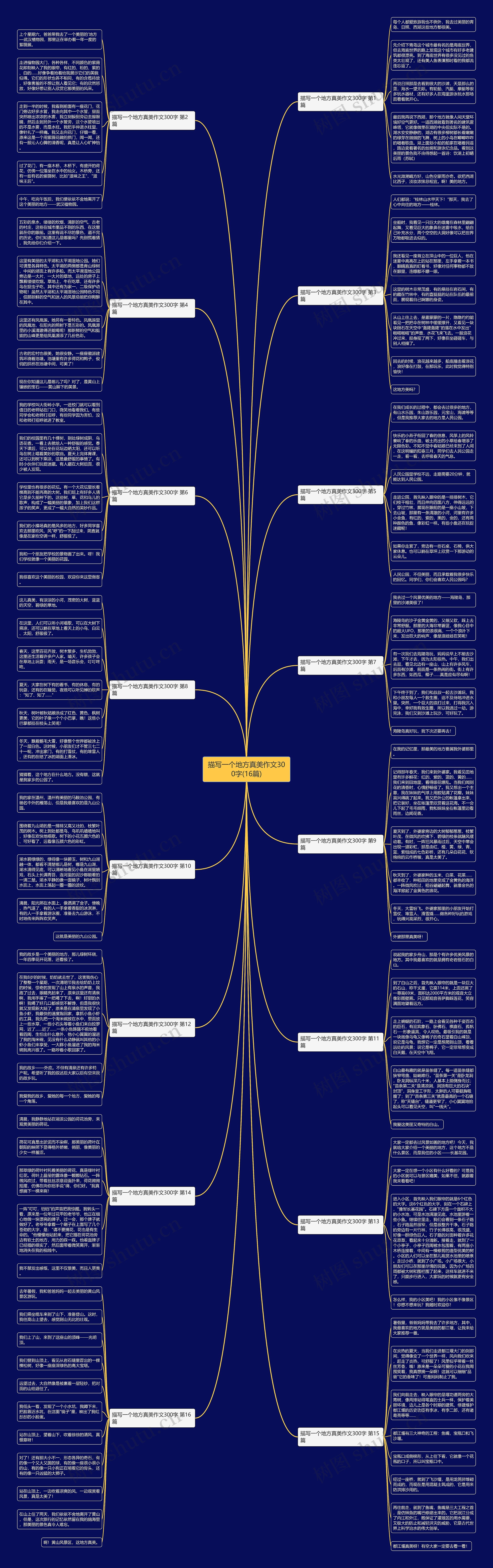 描写一个地方真美作文300字(16篇)