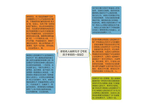 孝顺老人幽默句子【夸奖孩子孝顺的一段话】 孝顺老人幽默句子【夸奖孩子孝顺的一段话】