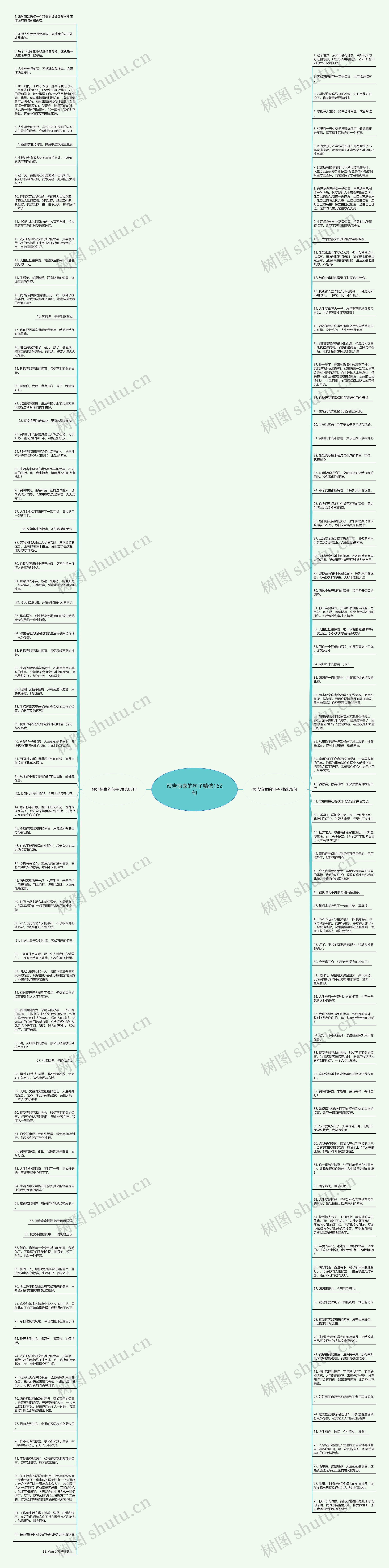 预告惊喜的句子精选162句思维导图