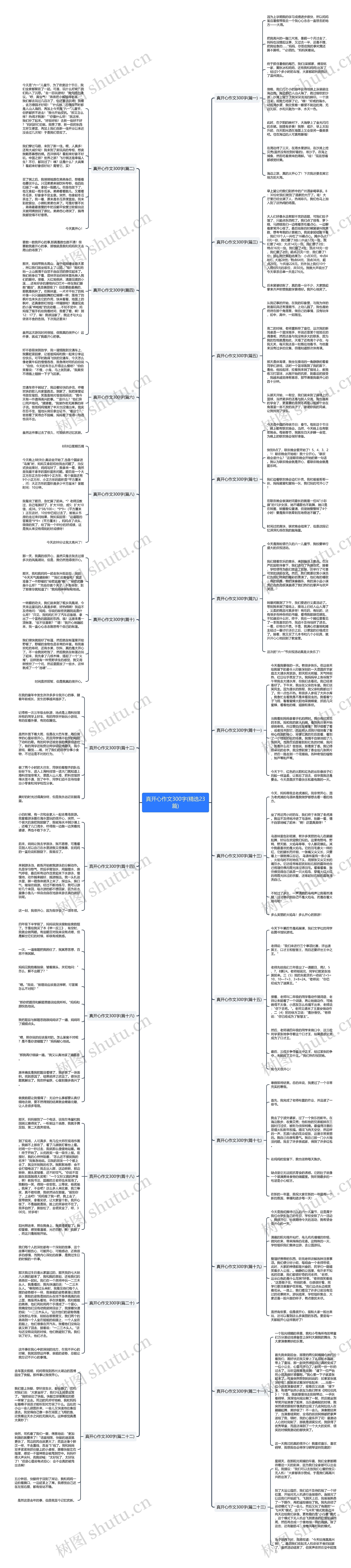 真开心作文300字(精选23篇) 真开心作文300字(精选23篇)