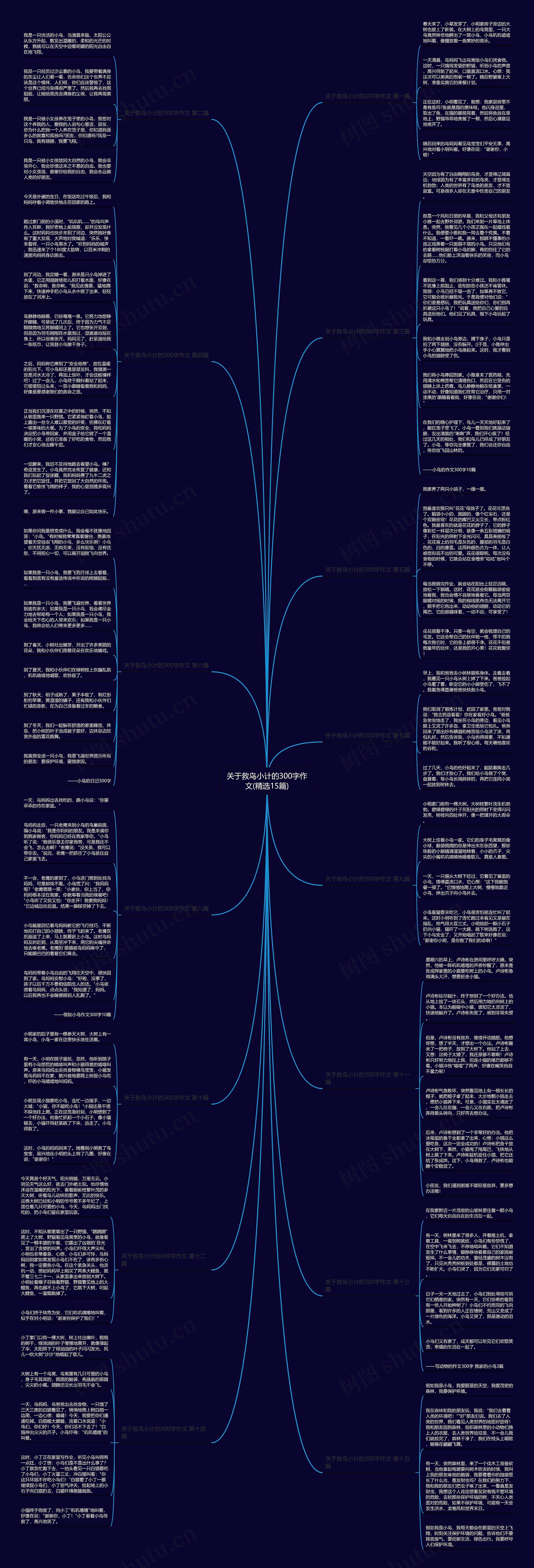 关于救鸟小计的300字作文(精选15篇)