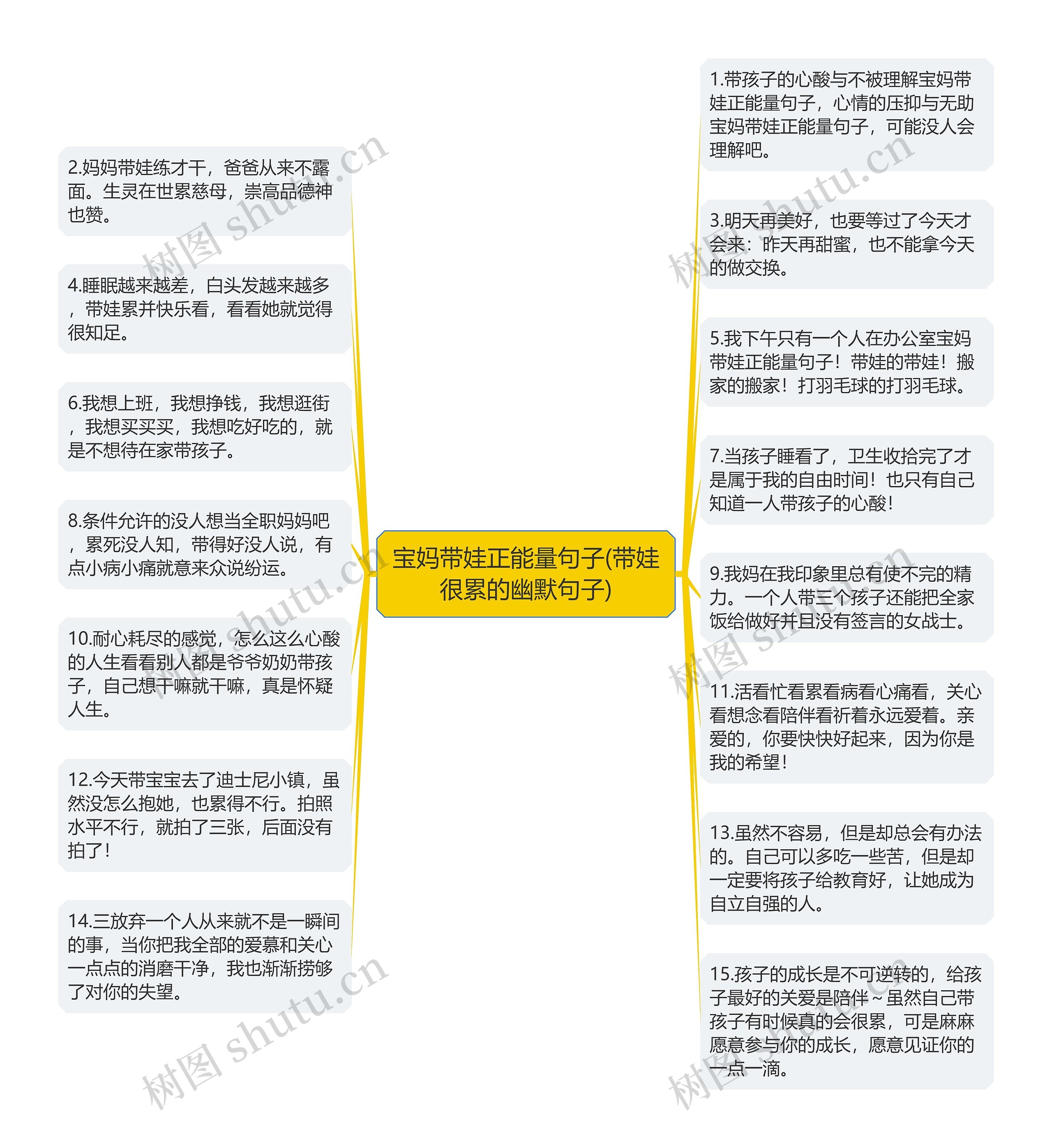 宝妈带娃正能量句子(带娃很累的幽默句子)