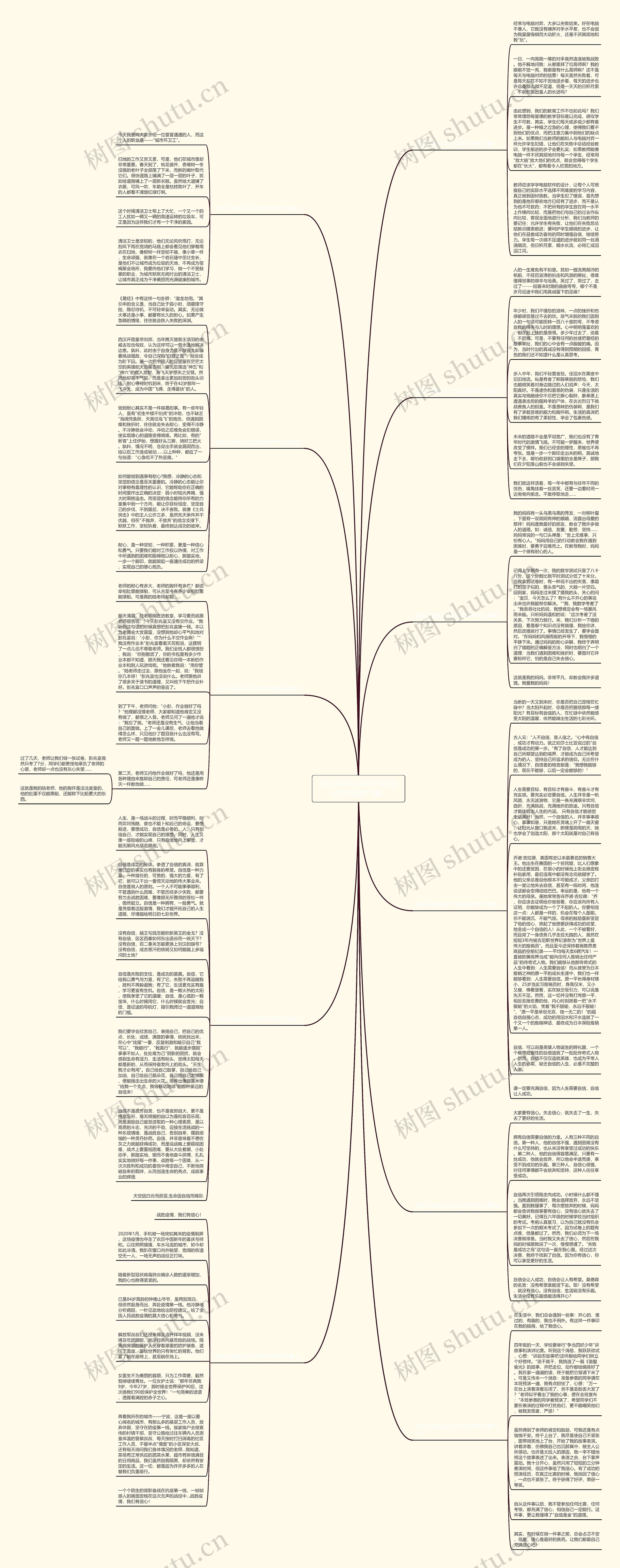 信心与耐心议论文800字作文(优选11篇)思维导图