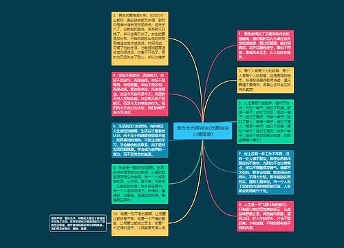 适合发伤感说说(发圈说说心情简单)