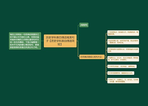 历史学科表白情话唯美句子【历史学科表白情话简短】